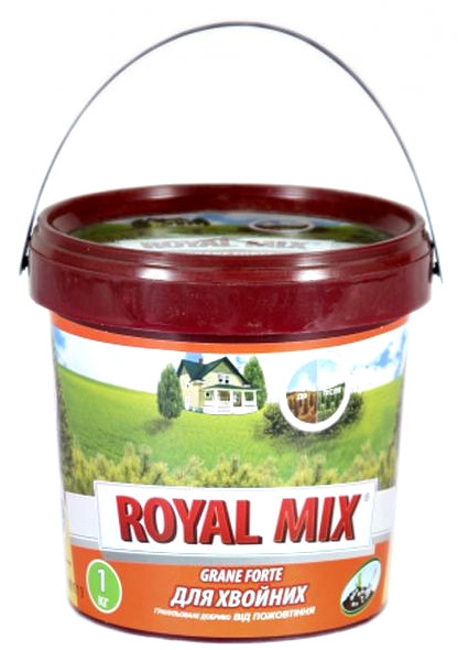 Удобрение для хвойников от пожелтения1 кг, Royal mix, Агрохимпак - фото 1 - id-p1212813404