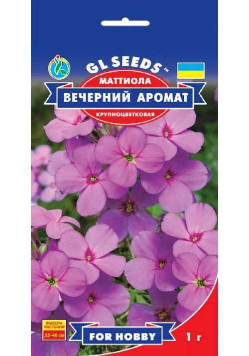 Семена цветов Маттиола Вечерний аромат 1 г, GL SEEDS