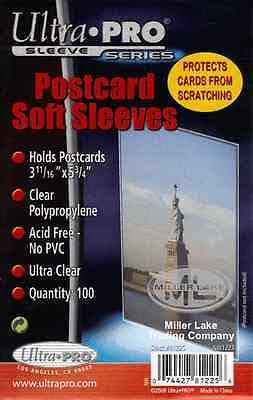 Протектори Ultra-Pro Postcard Soft Sleeves 3 11/16" x 5 3/4", фото 2
