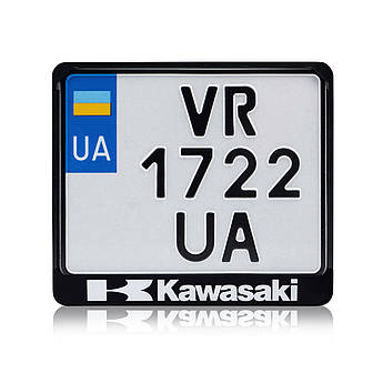 Рамка для мотономера з написом Kawasaki пластик