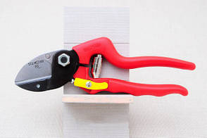 Італійський секатор STAFOR 912 з ковадлом професійний для обрізки гілок дерев, кущів, живців (якісний)