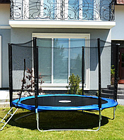 Батут Детский Jump 183 см с защитной сеткой в ПОДАРОК Спортивный прыгательный батут для дома