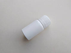Від 500шт. 15 - 12 мл білий Поліпропілен (РР) 20/410 пляшки з контрольним кільцем з закруткою, пластмасовий кришка