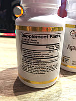 Агарик бразильський (Agaricus blazei) від California Gold Nutrition, 90 капсул по 600 мг, фото 4