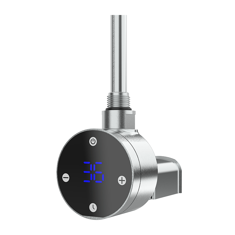 ТЕН 0,6 кВт з терморегулятором для рушникосушарки, радіатора OnlyHeat Argent Chrome Pro (прихований монтаж), фото 1