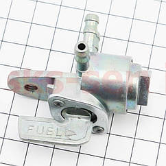 Паливний Кран на три штуцери підвісний з відстійником