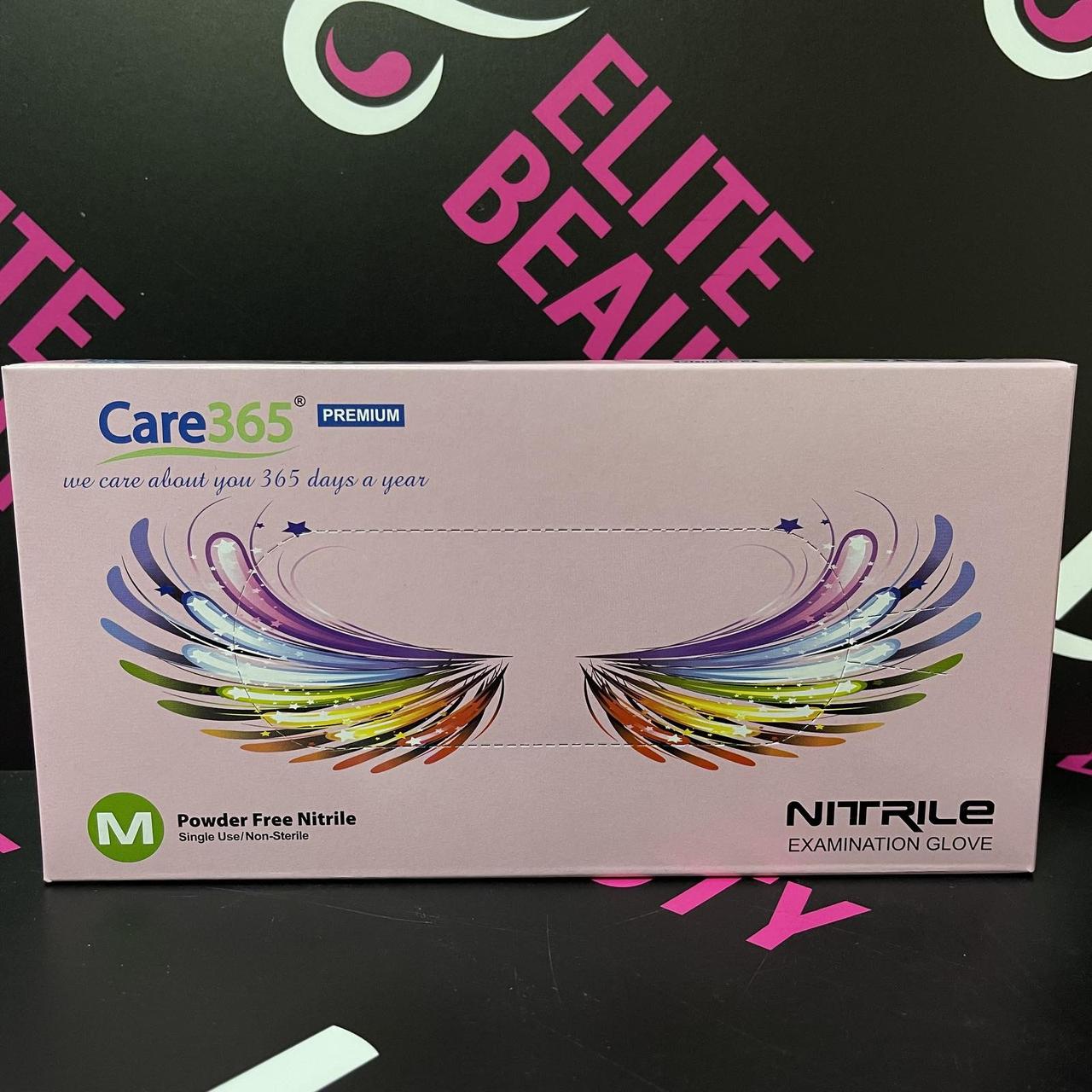 Медицинские перчатки Care365 100 шт розовые, M