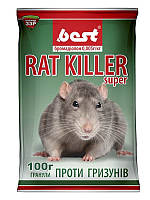 Родентицид Rat Killer (Рат Киллер) 100 г, гранулы, Best-Pest