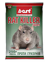 Родентицид Rat Killer (Рат Киллер) 250 г, гранулы, Best-Pest