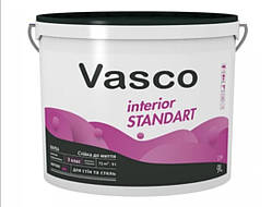 Фарба для стін і стелі VASCO Interior STANDART, 9 л