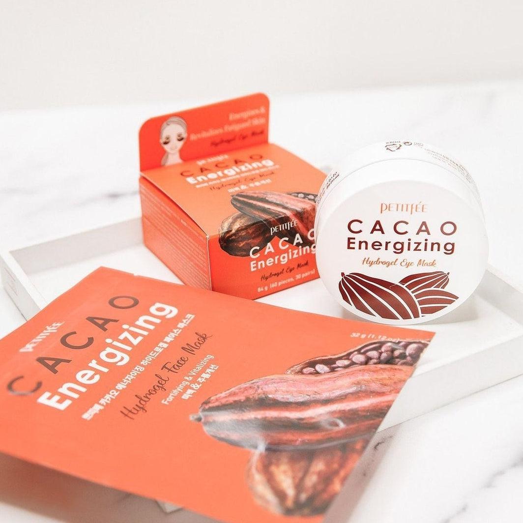 Тонізуючі гідрогелеві патчі з какао Petitfee Cacao Energizing Hydrogel Eye Patch Тонізуючі гідрогелеві патчі з какао Petitfee&Koelf Cacao Energizing Hydrogel Eye Patch
