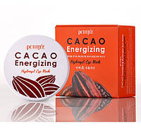 Тонизирующие гидрогелевые патчи с какао Petitfee Cacao Energizing Hydrogel Eye Patch