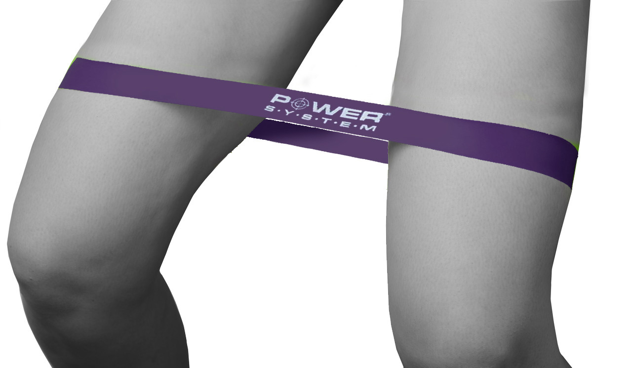 Замкнута стрічка-еспандер Power System PS-4029 Excercise Band Medium Purple - фото 3 - id-p1575229722