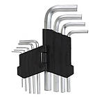 Н-р ключів Sigma CrV 4022011 шестигранних 1,5-10мм 9шт короткі, фото 2