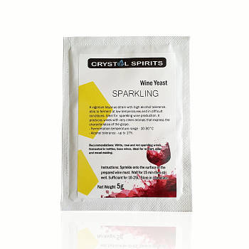 Дріжджі для ігристих CRYSTAL SPIRITS Sparkling Wine Yeast