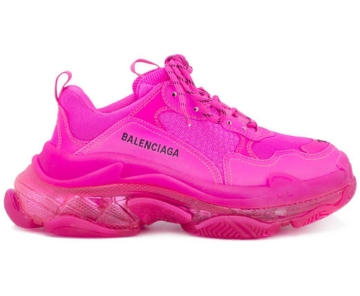 Кросівки Balenciaga Triple S Clear Sole Pink, фото 1