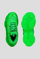 Кросівки Balenciaga Triple S Neon Green Clear Sole, фото 4