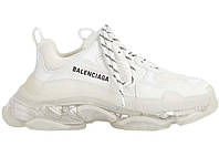 Кроссовки Balenciaga Triple S Clear Sole White