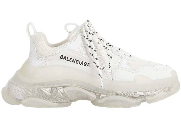 Кросівки Balenciaga Triple S Clear Sole White, фото 1
