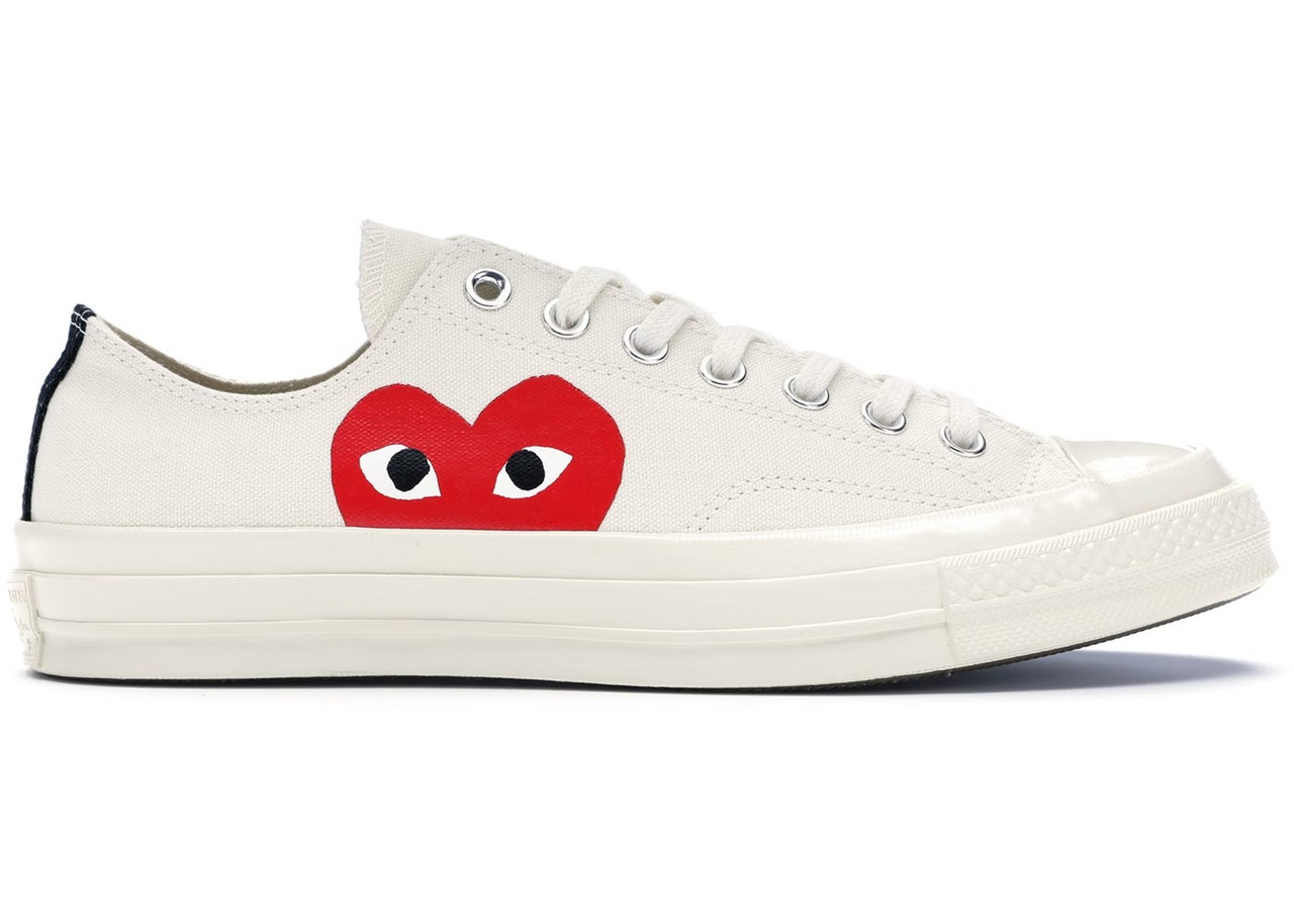 Кеди Converse Chuck Taylor All-Star 70s Low Ox Comme des Garcons PLAY White