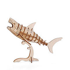 Головоломка 3D-пазл "Акула", дерев'яний
