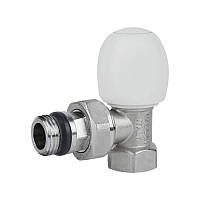 Кран радіаторний Icma 1/2" з антипротечкой кутовий №844