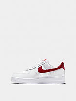 Кросівки Nike Air Force 1 Low Essential Gym Red Mini Swoosh, фото 3