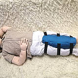 Подушка від схрещування ніг під час сну 33 х 21х 8 ТМ Лежбока, фото 3