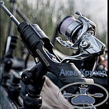 Borika FASTen Ht213 чорний тримач для вудилища спінінга на човен ПВХ, каяк або катер, фото 2