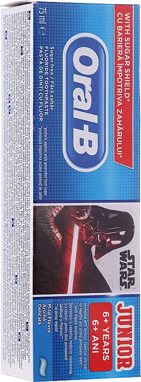 Зубна паста Oral-b Star Wars Junior 6+ 75 мл 014931