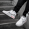Кросівки Nike Air Force 1 React White Black Red, фото 8
