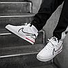 Кросівки Nike Air Force 1 React White Black Red, фото 3