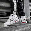 Кросівки Nike Air Force 1 React White Black Red, фото 4