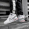 Кросівки Nike Air Force 1 React White Black Red, фото 9
