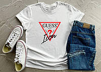 Мужская футболка Guess Гесс белая