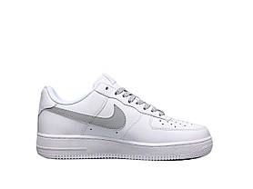 Кросівки Nike Air Force 1 Low 3M Reflective Swoosh White, фото 4