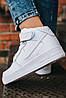 Кросівки Nike Air Force 1 High White, фото 5