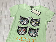 Жіноча футболка з котиками