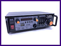 Стерео усилитель звука ZPX ZX-1312 с пультом \ Интегральный усилитель со встроенным медиаплеером FM тюнером