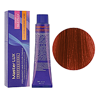 Крем-краска для волос Master LUX Professional №66.44 Темно-русый яркий интенсивно-медный 60 мл (19321Qu)