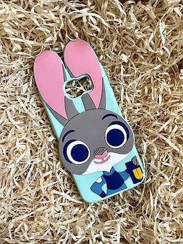 Силіконовий чохол Джуді Хопс для Samsung S6, Mint