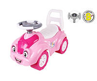 Детская машинка толокар для девочки ТехноК, розовая
