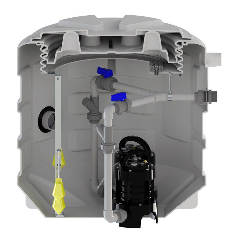 Каналізаційна насосна станція SANIFOS 610, SFA (Франція)