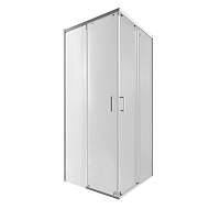 Душова кабіна Qtap Taurus WHI1099SC6 90х90 см, скло Clear 6 мм без піддону