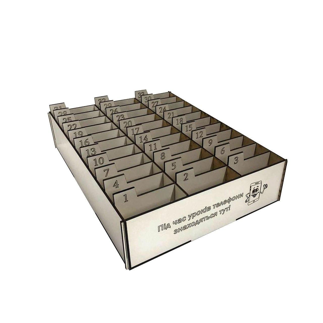 Купить Підставка-органайзер для телефонів, смартфонів в школу, клас ...