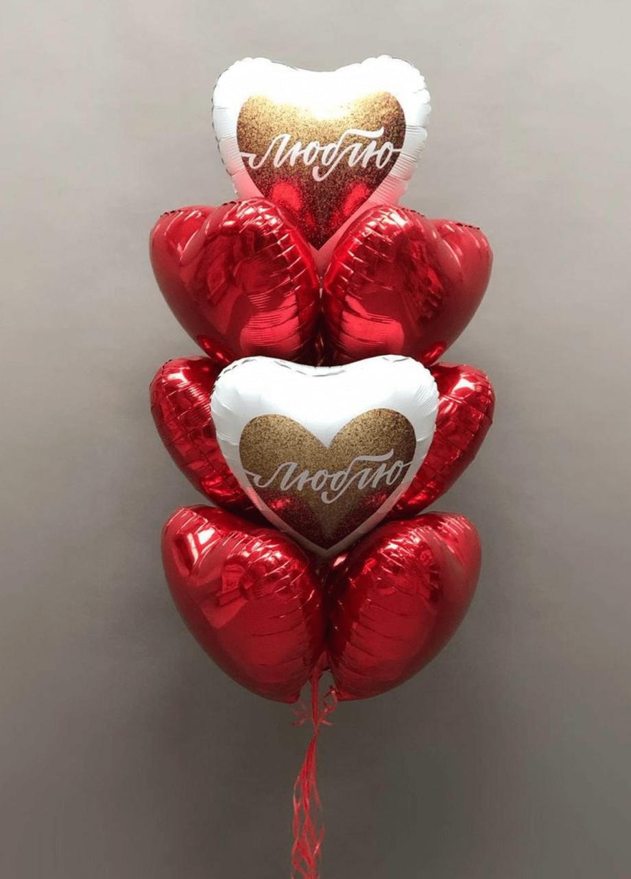 Готові сети "Love is" у зв'язці 10 сердець