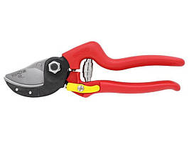 Італійський секатор STAFOR 914 з ковадлом професійний для обрізки гілок дерев, кущів, живців (якісний)