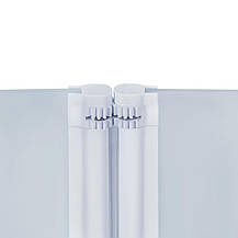 Штора на ванну Qtap Gemini WHI401314RP6 скло Pear 6 мм, 130x140 см, фото 5