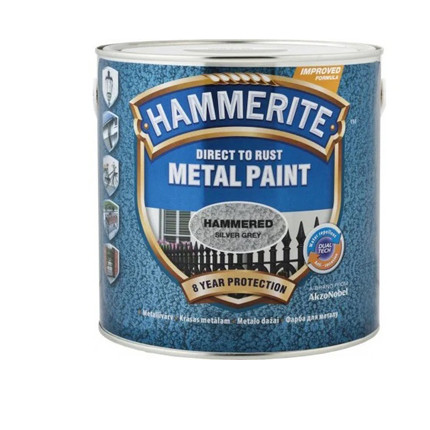 Молоткова фарба Hammerite, банка 0,75 л.