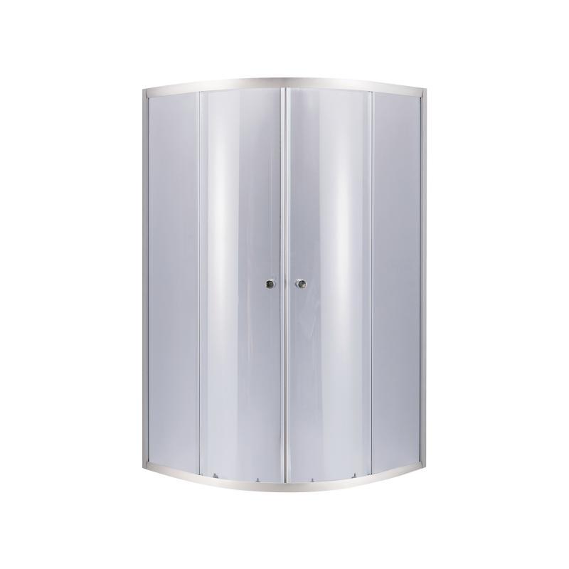 Душова кабіна Lidz Latwa SC80x80.SAT.MID.GR, тоноване скло 4 мм без піддону
